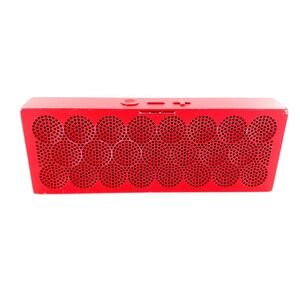 Jawbone Mini Jambox J2013 Red Portable Bluetooth Speaker DIFFERENT LANGUAGE Read